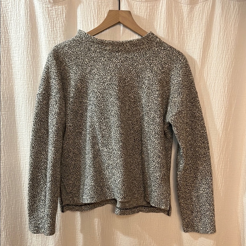Madewell Gray Speckled Sweatshirt
